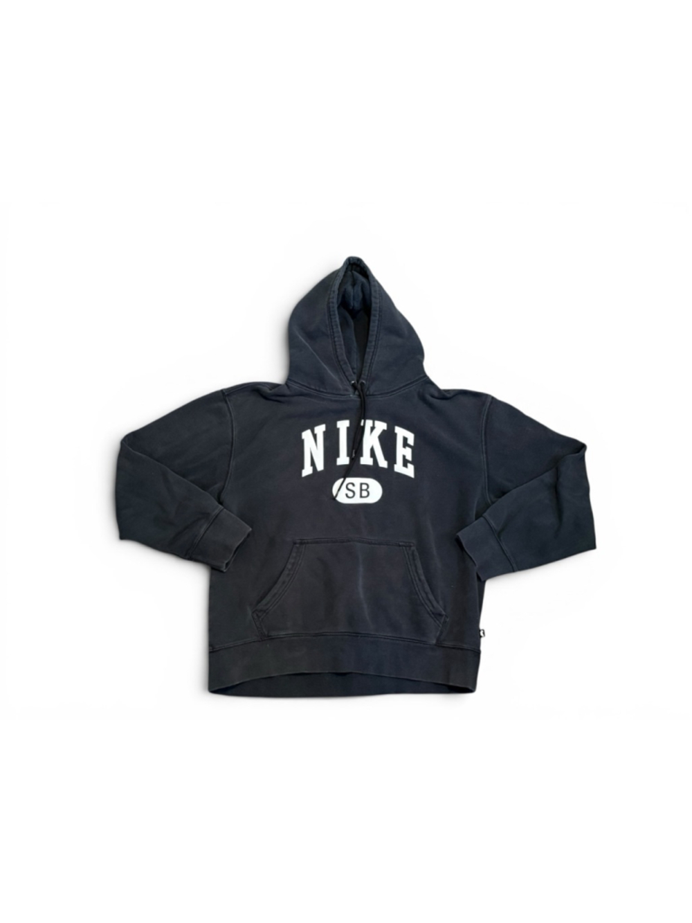 Nike Men’s Black & White 'SB' March Radness Hoodie Sz L - Picture 2 of 8